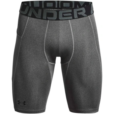 Under Armour HEATGEAR ARMOUR LONG SHORTS Pánské kompresní kraťasy, šedá, velikost