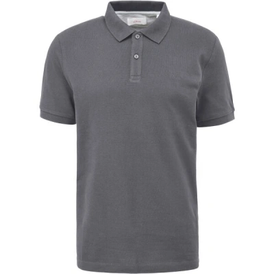 s.Oliver RL POLO SHIRT NOOS Pánská polokošile, šedá, velikost