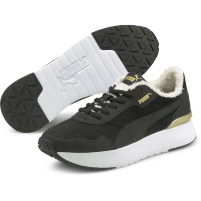 Puma R78 VOYAGE TEDDY WS Dámské zimní tenisky, černá, velikost 37