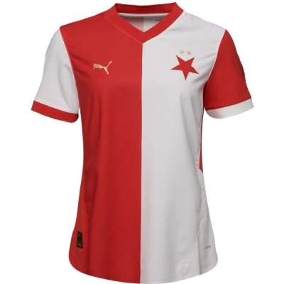 Puma SK SLAVIA HOME JERSEY PROMO W Dámský dres, červená, velikost