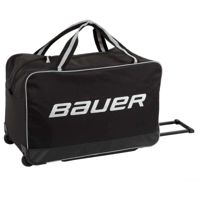 Bauer CORE WHEELED BAG-YTH Dětská taška s kolečky, černá, velikost