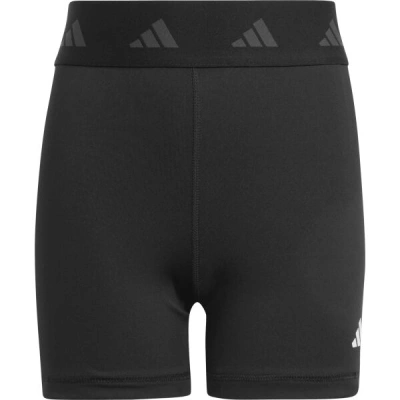 adidas TECHFIT AEROREADY SHORT LEGGINGS Dívčí elastické kraťasy, černá, velikost