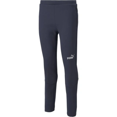 Puma TEAMFINAL CASUALS PANTS Pánské sportovní kalhoty, tmavě modrá, velikost