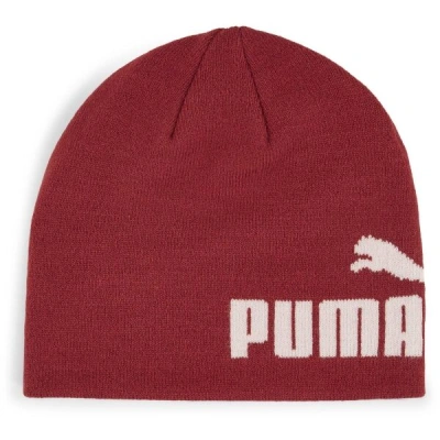 Puma ESSENTIALS CUFFLESS BEANIE Zimní čepice, červená, velikost