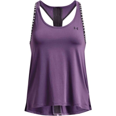 Under Armour KNOCKOUT TANK Dámské tílko, fialová, velikost