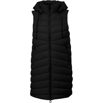 s.Oliver RL OUTDOOR WAISTCOAT Dámská vesta, černá, velikost