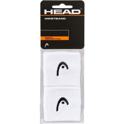 Head WRISTBAND 2,5 Potítka na zápěstí, bílá, velikost