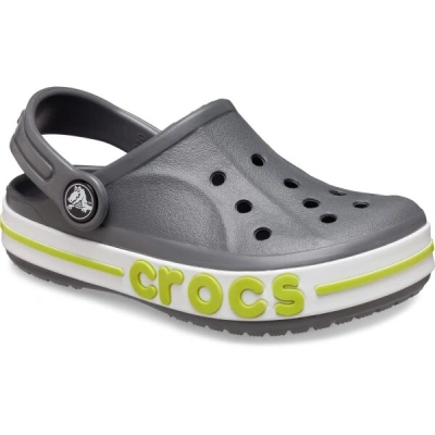 Crocs BAYABAND CLOG K Dětské pantofle, černá, velikost 34/35