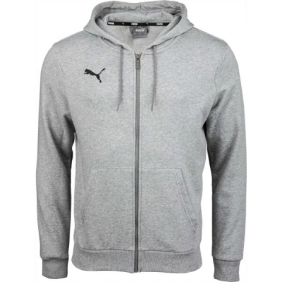 Puma TEAMGOAL 23 CASUALS HOODIE Pánská tréninková mikina, šedá, velikost