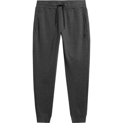 4F TROUSERS Pánské tepláky, tmavě šedá, velikost