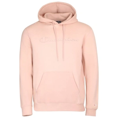 Champion FALL POLY FLEECE HOODED SWEATSHIRT Pánská mikina, růžová, velikost