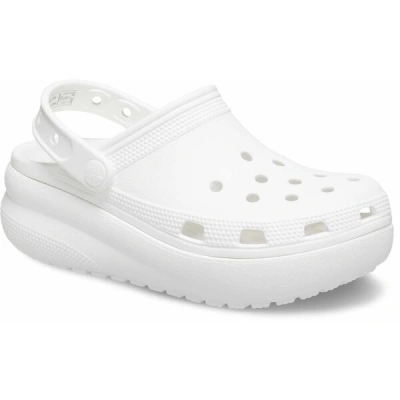 Crocs CLASSIC CROCS CUTIE CLOG K Dětské pantofle, bílá, velikost 29/30