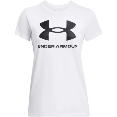 Under Armour LIVE SPORTSTYLE GRAPHIC Dámské triko, bílá, velikost