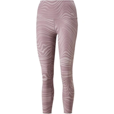 Puma STUDIO AOP HW LEGGINGS Dámské legíny, růžová, velikost