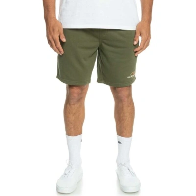 Quiksilver LOCAL SURF SHORT Pánské teplákové šortky, khaki, velikost