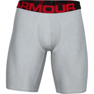 Under Armour TECH 9IN 2 PACK Pánské boxerky, šedá, velikost