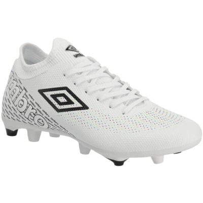 Umbro AURORA PREMIER FG Pánské kopačky, bílá, velikost 44