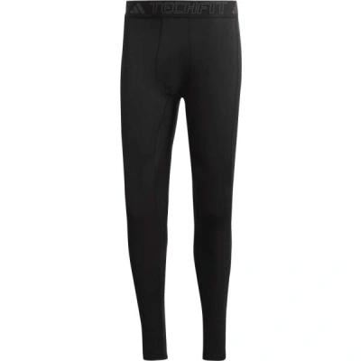 adidas TECHFIT TIGHT LEGGINGS Pánské sportovní kalhoty, černá, velikost