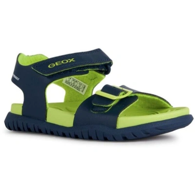 Geox J SANDAL FUSBETTO B. A Dětské sandály, tmavě modrá, velikost