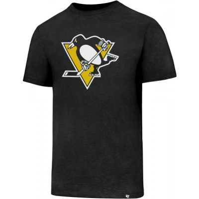 47 NHL PITTSBURGH PENGUINS CLUB TEE Klubové tričko, černá, velikost