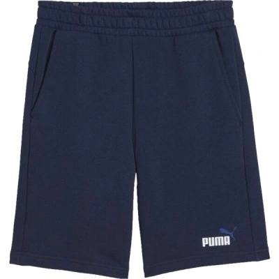 Puma ESSENTIALS+ 2 COL SHORTS Pánské kraťasy, tmavě modrá, velikost