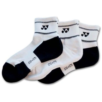 Yonex SOCKS 3KS Ponožky, bílá, velikost