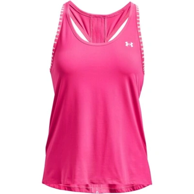 Under Armour KNOCKOUT TANK Dámské tílko, růžová, velikost