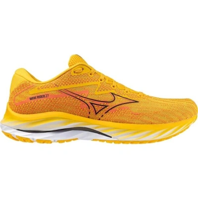 Mizuno WAVE RIDER 27 Pánská běžecká obuv, oranžová, velikost 45