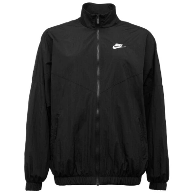 Nike SPORTSWEAR ESSENTIAL Dámská přechodová bunda, černá, velikost