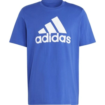 adidas BIG LOGO TEE Pánské tričko, modrá, velikost