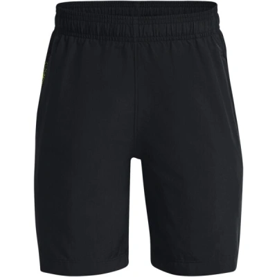 Under Armour WOVEN GRAPHIC SHORTS Chlapecké kraťasy, černá, velikost