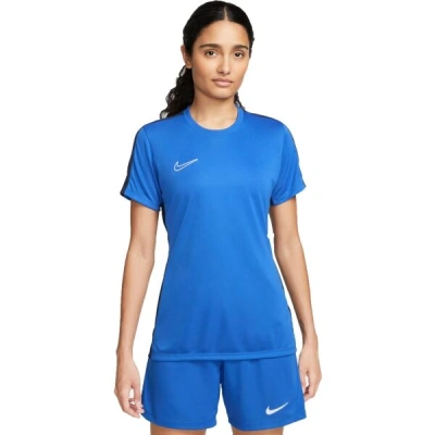 Nike DRI-FIT ACADEMY Dámské fotbalové tričko, modrá, velikost