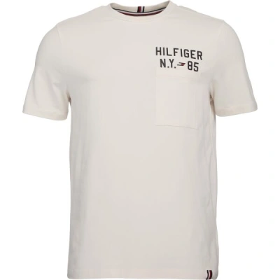 Tommy Hilfiger GRAPHIC S/S TEE Pánské tričko, bílá, velikost