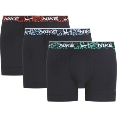 Nike EVERY DAY COTTON STRETCH Pánské boxerky, černá, velikost