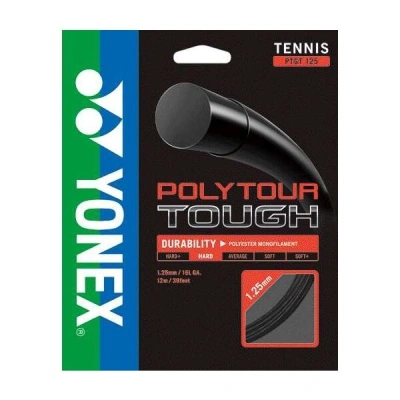 Yonex POLY TOUR TOUGH Tenisový výplet, černá, velikost