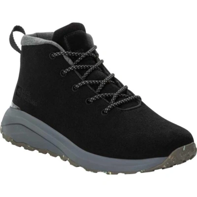 Jack Wolfskin CAMPFIRE WOOL MID W Dámská zimní obuv, černá, velikost